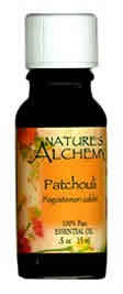 NATURE'S ALCHEMY: Essential Oil Patchouli 2 oz